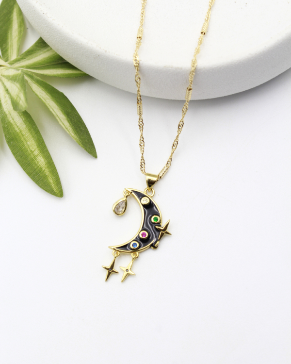 Collar Luna Negra